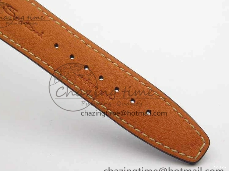 MIROTIME 0512 MoistureWicking Da Vinci IW356601 SS MKF 1:1 Best Edition Blue Dial On Black Leather Strap A 7233